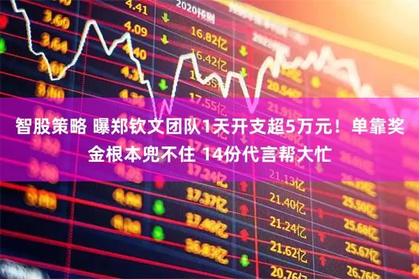 智股策略 曝郑钦文团队1天开支超5万元！单靠奖金根本兜不住 14份代言帮大忙